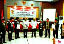 Ruksamin- Abu Haera Resmi Ditetapkan Sebagai Peserta di Pilkada Konut Ruksamin- Abu Haera Resmi Ditetapkan Sebagai Peserta di Pilkada Konut