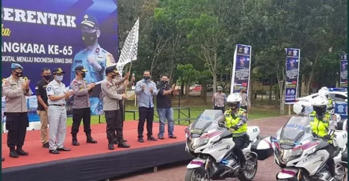 Telat Amankan Kerusuhan, Polisi Sedang Rayakan Hari Lalu Lintas
