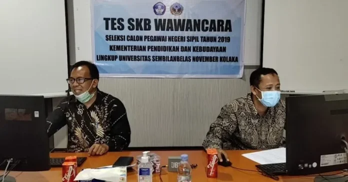 32 Peserta CPNS Lingkup USN Ikuti Seleksi Wawancara dan Micro Teaching