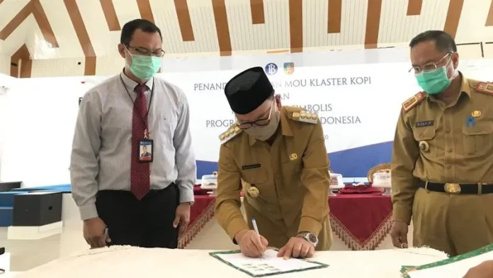 BI Sultra Kembangkan Klaster Kopi di Landono Konsel BI Sultra Kembangkan Klaster Kopi di Landono Konsel