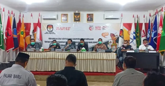 4 Paslon Resmi Ditetapkan KPU Konkep di Pilkada 2020