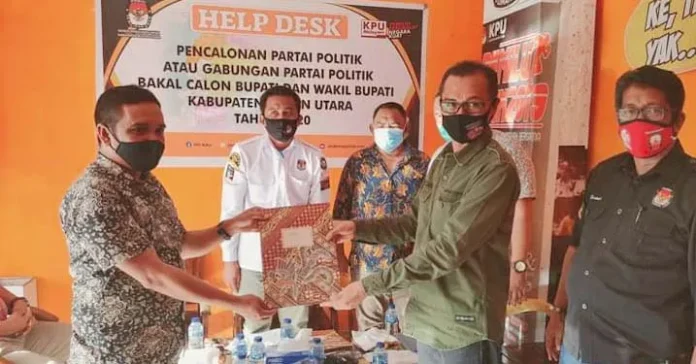 KPU Tetapkan Tiga Pasangan Calon di Pilkada Butur