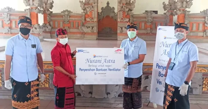 Astra Financial Kembali Salurkan Bantuan Ventilator Covid-19