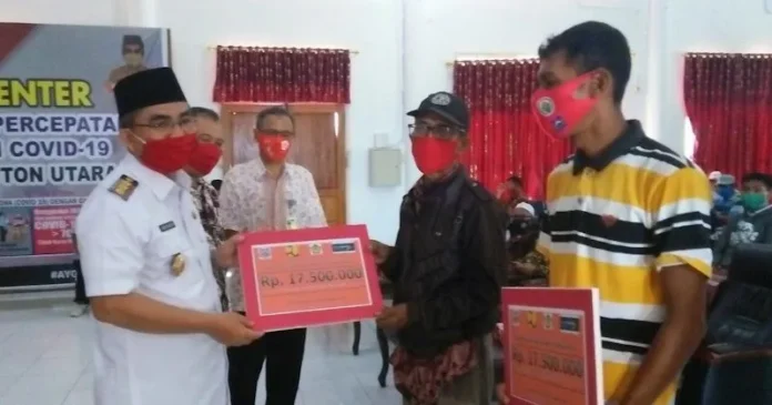 Pemda Butur Salurkan 135 Bantuan Rumah Swadaya