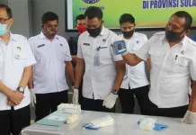 BNNP Sultra Musnahkan 1 Kilogram Sabu BNNP Sultra Musnahkan 1 Kilogram Sabu