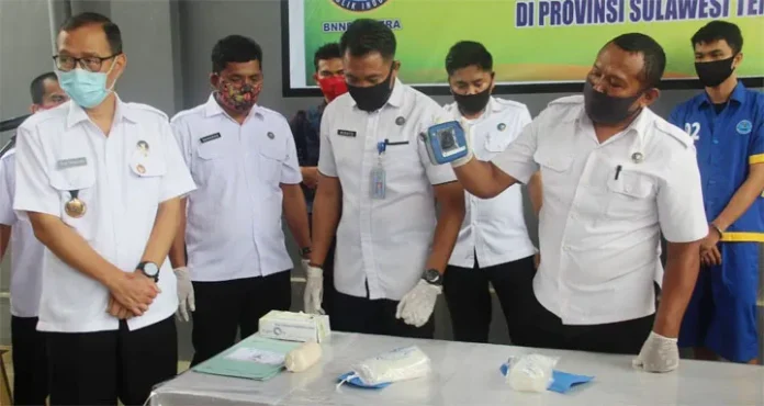 BNNP Sultra Musnahkan 1 Kilogram Sabu
