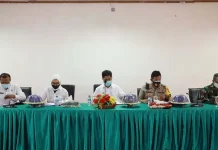 Pemkab Buton Gelar Rapat Evaluasi Penanganan Covid-19 Pemkab Buton Gelar Rapat Evaluasi Penanganan Covid-19