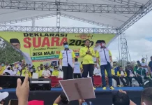 Deklarasi Pasangan Surunuddin – Rasyid, Irham Ajak Warga Lanjutkan 2 Periode Deklarasi Pasangan Surunuddin - Rasyid, Irham Ajak Warga Lanjutkan 2 Periode