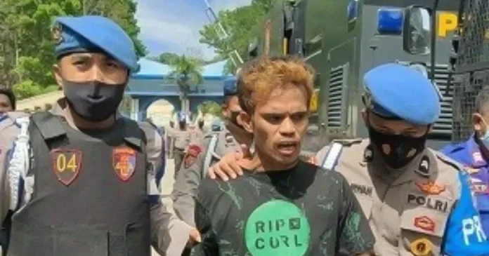 Selain Dua Buruh Bangunan, Polisi Juga Tangkap Penjual Ikan saat Demo Sedarah