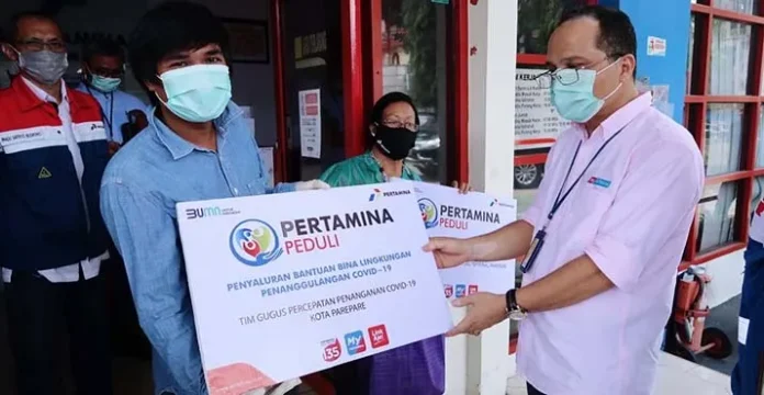 Pertamina Bentuk Desa Siaga Covid-19 di Baubau