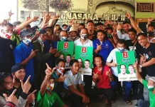 Nomor Urut 2 Disebut Tanda Kemenangan Ruksamin-Abu Haera Nomor Urut 2 Disebut Tanda Kemenangan Ruksamin-Abu Haera