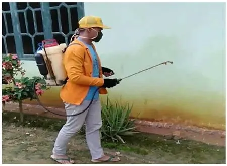 Mahasiswa UHO Edukasi Masyarakat Jalankan Ekonomi di Tengah Pandemi