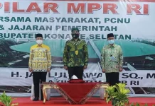 Wakil Ketua MPR RI Apresiasi Kerukunan Beragama di Konsel Wakil Ketua MPR RI Apresiasi Kerukunan Beragama di Konsel