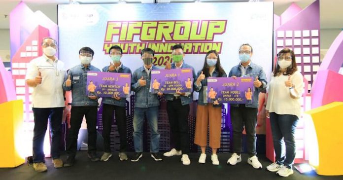 FIFGROUP Beri Penghargaan Mahasiswa Pemenang Kompetisi FYI 2020