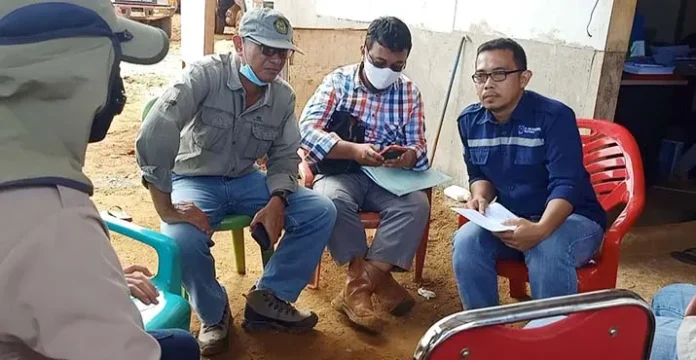 Tim Terpadu Dinas ESDM Sultra Sidak Pertambangan Nikel di Kolut