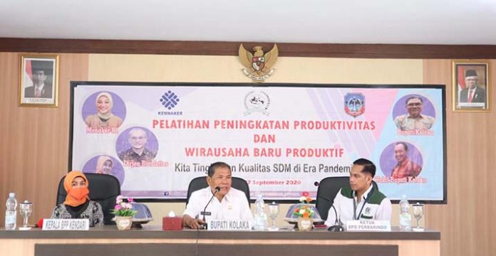 Perbarindo Gandeng BPP Kendari Beri Pelatihan Pelaku Usaha di Kolaka