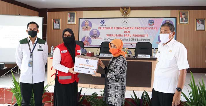 Perbarindo Gandeng BPP Kendari Beri Pelatihan Pelaku Usaha di Kolaka