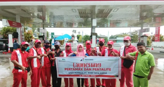 Pertamina Kini Salurkan Pertamax dan Pertalite di Raha