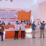 Tiga Paslon Bupati dan Wakil Bupati Butur Kantongi Nomor Urut