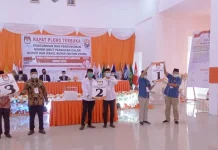 Tiga Paslon Bupati dan Wakil Bupati Butur Kantongi Nomor Urut