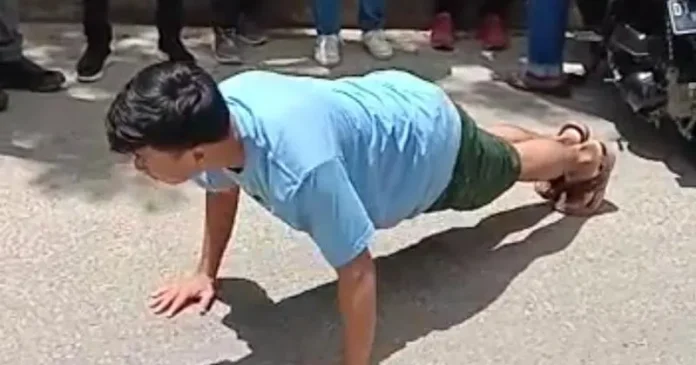 Razia Masker, 25 Pengendara Disanksi Push-up dan Hafal Pancasila