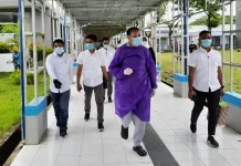 Sembuh dari Covid-19, Rajiun Jalani Pemeriksaan Kesehatan Sembuh dari Covid-19, Rajiun Jalani Pemeriksaan Kesehatan