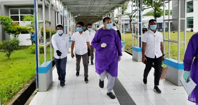 Sembuh dari Covid-19, Rajiun Jalani Pemeriksaan Kesehatan