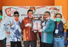 Rusman-Bachrun Kantongi Nomor Urut 1 di Pilkada Muna Rusman-Bachrun Kantongi Nomor Urut 1 di Pilkada Muna