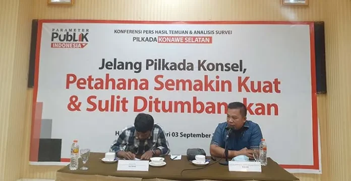 Survei PPI di Pilkada Konsel; Petahana Makin Kuat