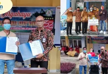 Penandatanganan MoU Jaminan Sosial Taspen Kendari dengan BLUD RSUD Konawe dan Program CSR Bantuan Kursi Roda Jaminan Sosial Taspen Kendari Taken MoU dengan BLUD RSUD Konawe