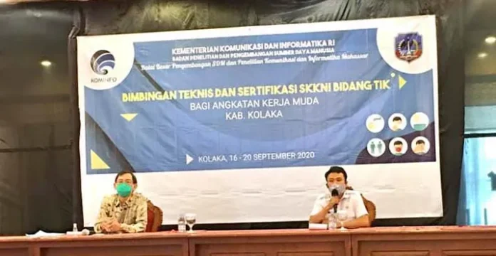 55 Warga Kolaka Ikuti Pelatihan dan Sertifikasi TIK Kementerian Kominfo