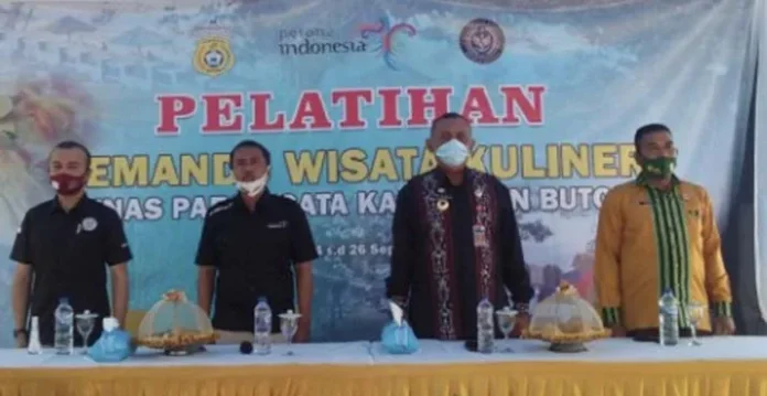 wisatakuliner Tingkatkan Kualitas Pelayanan Wisata Kuliner, Dispar Buton Latih 40 Pelaku Usaha
