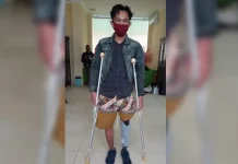 Satu Karyawan VDNI Dapat Bantuan Kaki Palsu dari BP Jamsostek Satu Karyawan VDNI Dapat Bantuan Kaki Palsu dari BP Jamsostek