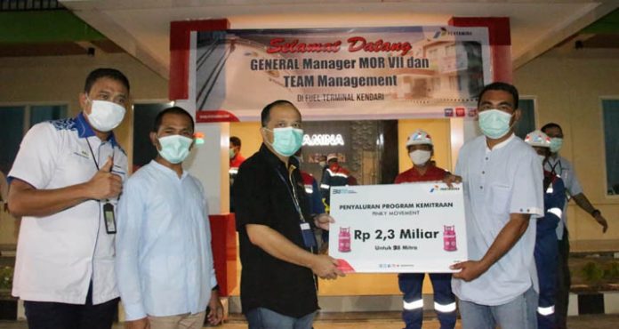 18 UMKM dan Pangkalan Elpiji di Sultra Dapat bantuan Modal Pertamina