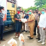 3.649 KPM PKH di Butur Terima Bantuan Beras dari Kemensos 3.649 KPM PKH di Butur Terima Bantuan Beras dari Kemensos