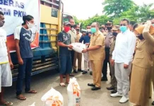 3.649 KPM PKH di Butur Terima Bantuan Beras dari Kemensos 3.649 KPM PKH di Butur Terima Bantuan Beras dari Kemensos