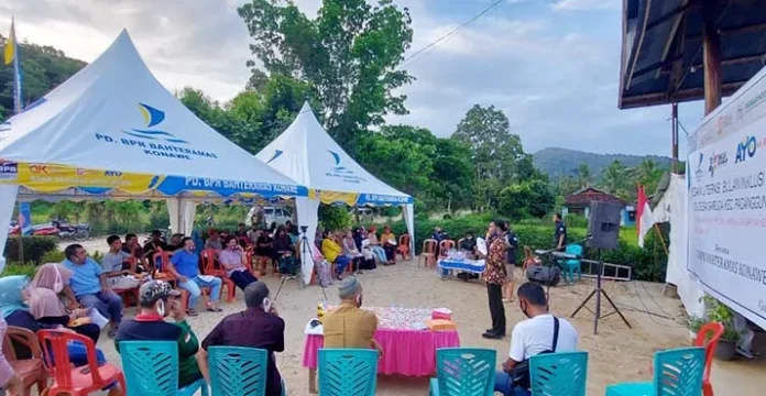 BPR Bahteramas Konawe Edukasi Warga Pandangguni di Bulan Inklusi Keuangan