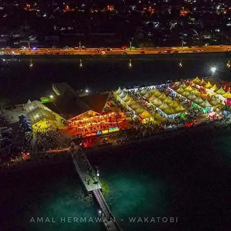 Marina Togo Mowondu di Kecamatan Wangiwangi