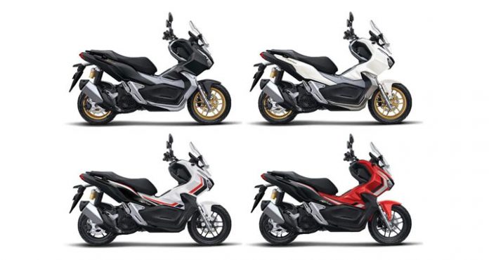 Varian Warna Baru Skutik Penjelajah Honda ADV150 Makin Menantang