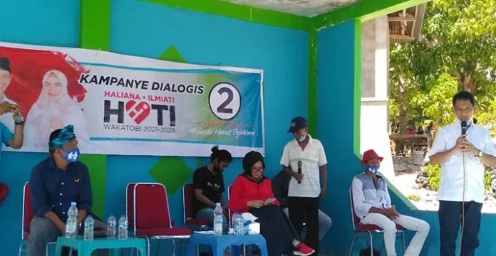 kampanyedialogis Kampanye Dialogis, Haliana Soroti Masalah Listrik di Pulau Binongko