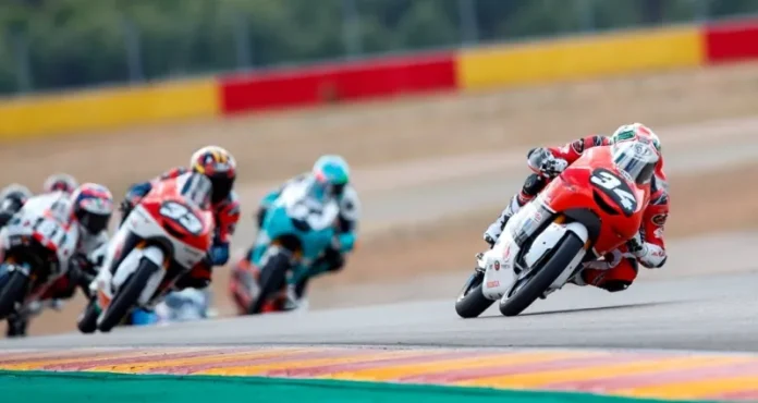 Mario Suryo Aji Berhasil Cetak Poin Perdana di CEV Moto3