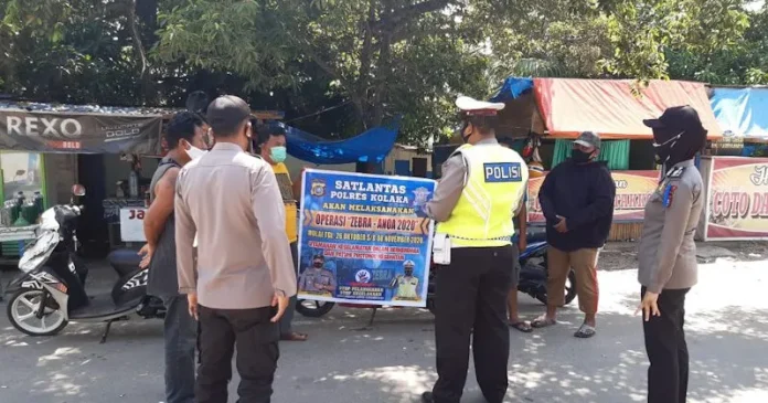 Operasi Zebra Anoa 2020, Ini Jenis Pelanggaran yang Disasar Polisi