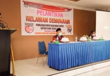 Relawan Demokrasi di Butur Diminta Pahami Regulasi Relawan Demokrasi di Butur Diminta Pahami Regulasi