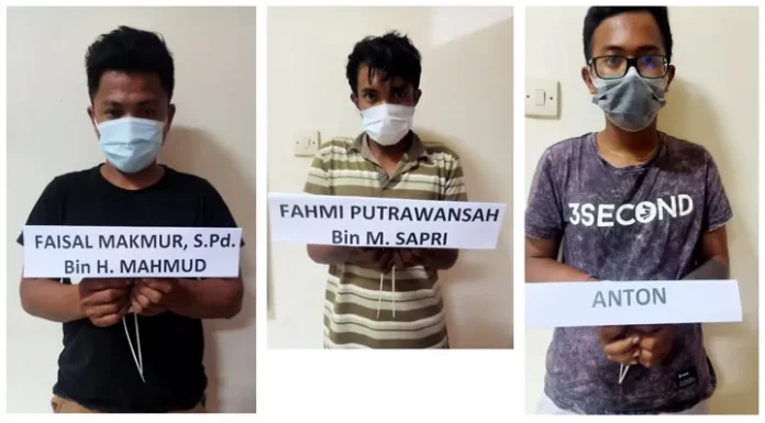 pengedar sabu Edarkan Sabu, Tiga Karyawan PT VDNI Dibekuk Polisi