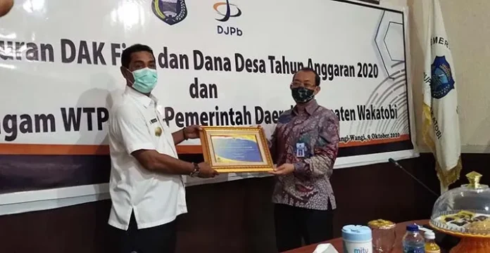 Pemda Wakatobi 6 Kali Raih Piagam WTP, Ini Penjelasannya