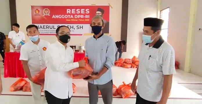 Reses di Kolaka, Haerul Saleh Luruskan Hoaks tentang UU Omnibus Law