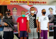 Polisi Tetapkan 3 Tersangka Atas Penemuan Jenazah di Hutan Bakau Kendari Polisi Tetapkan 3 Tersangka Atas Penemuan Jenazah di Hutan Bakau Kendari