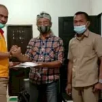 Lokasi Pelaksanaan Porprov 2022 Belum Jelas Bisa Mempengaruhi Penetapan APBD Kadis Pora Kabupaten Buton, Laode Zainudin Napa (Tengah)