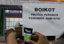 Sebuah Mini Market di Kendari Boikot Produk Prancis Sebuah Mini Market di Kendari Boikot Produk Prancis