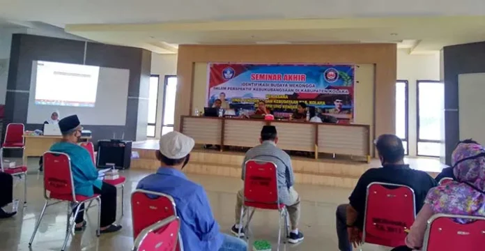 Akademisi UHO Gelar Seminar Akhir Laporan Hasil Identifikasi Budaya Mekongga